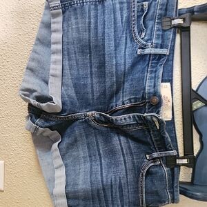 Hollister Blue Jean Shorts